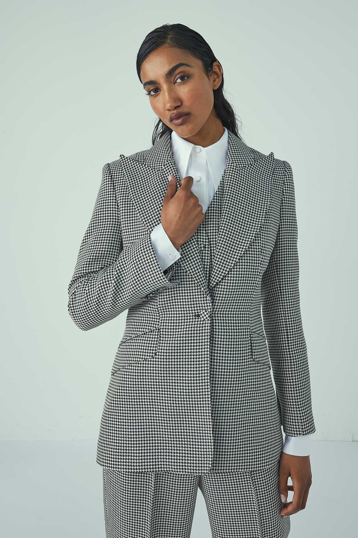 SIGNATURE HOUNDSTOOTH JACKET NO.139