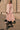 PLEATED TULLE SKIRT IN CRYSTAL PINK WITH POLKA DOTS