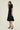 A-LINE MIDI DRESS IN JET BLACK