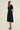 A-LINE MIDI DRESS IN JET BLACK