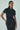 BODYCON BLACK TWILL DRESS