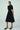 SILK VELVET A-LINE MIDI DRESS